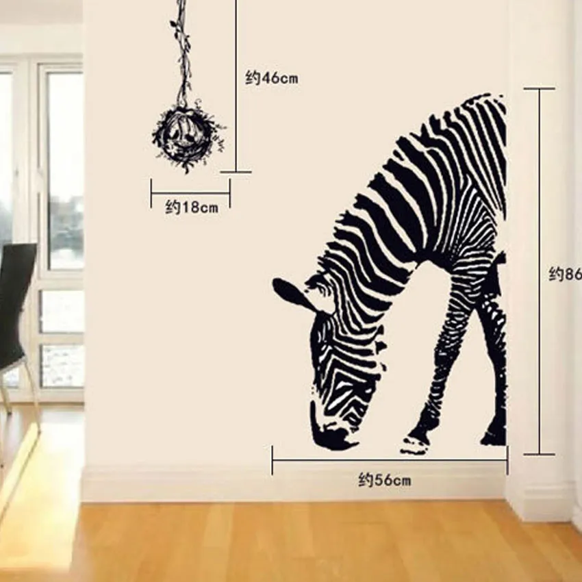 Zebra Muursticker Adesivo De Parede DIY Wall Stickers Abstract Art Black Decor Animal Stickers Decoration Maison
Zebra Muursticker Adesivo De Parede DIY Wall Stickers Abstract Art Black Decor Animal Stickers Decoration Maison
