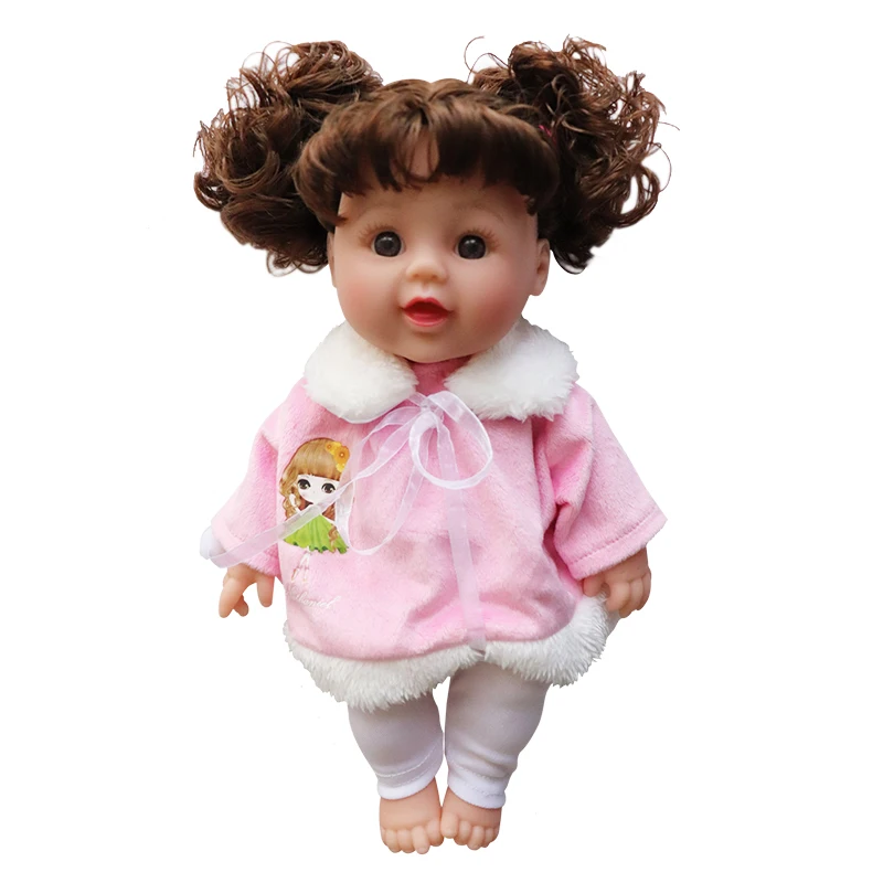 30cm Baby Doll Reborn Silicone Toddler Baby Doll Toys Princess Girl Like Alive Girls Collection Birthday Gift With Cloth + hair
30cm Baby Doll Reborn Silicone Toddler Baby Doll Toys Princess Girl Like Alive Girls Collection Birthday Gift With Cloth + hair