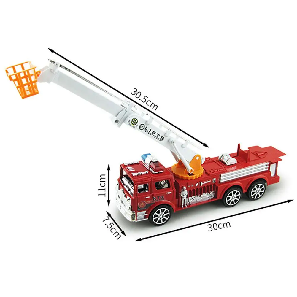 Children Toy Car 1:24 Simulation Fire Fighting Ladder Truck Model Vehicle Toys for Kids
Children Toy Car 1:24 Simulation Fire Fighting Ladder Truck Model Vehicle Toys for Kids