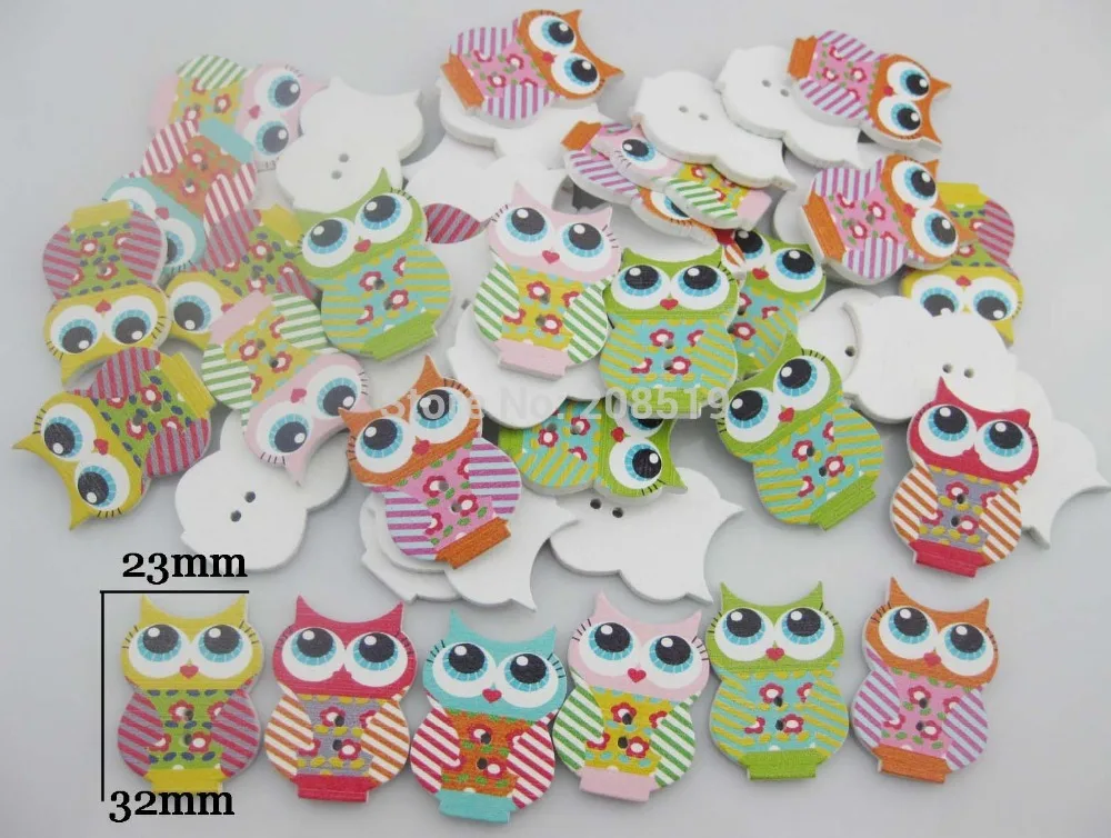 WB0289 sewing button Owl shape 23*32mm 200pcs/lot printed wood buttons children clothes accessories
WB0289 sewing button Owl shape 23*32mm 200pcs/lot printed wood buttons children clothes accessories