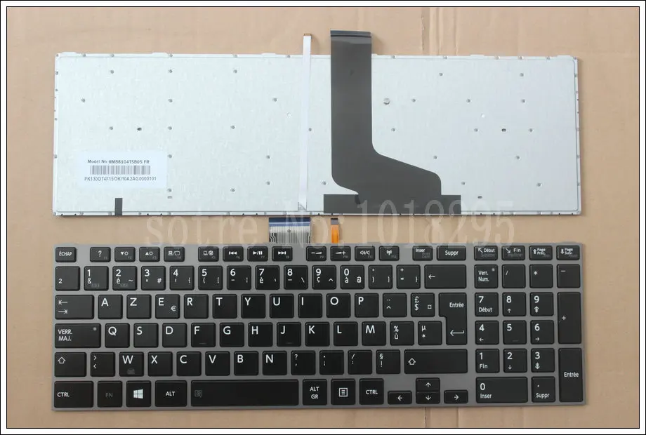 Фото Новая клавиатура для ноутбука Toshiba satellite P850 P850D P855 P855D на французском языке черная