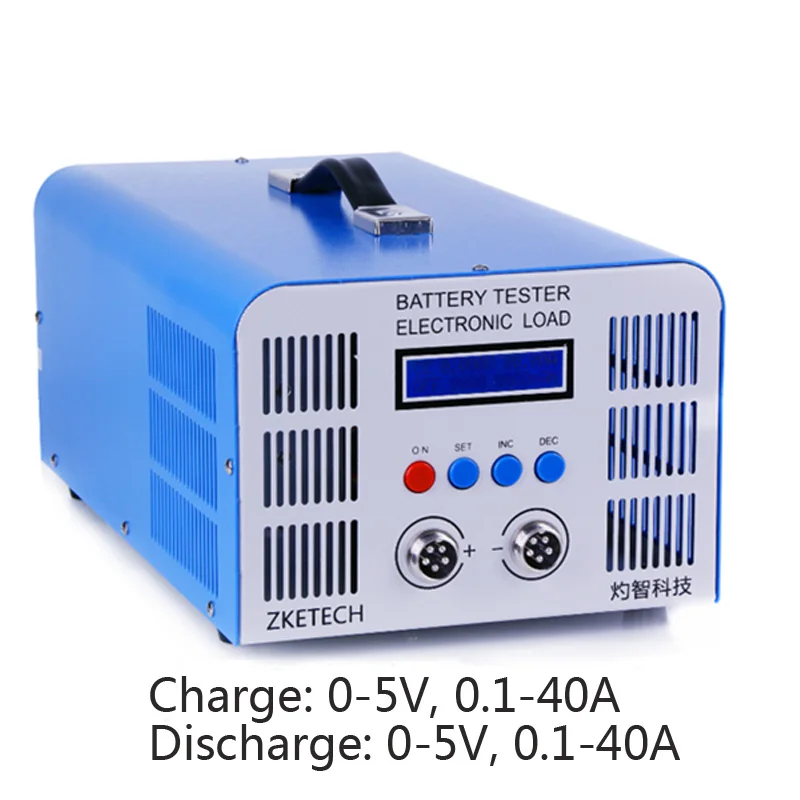Большой ток тестер заряда и разрядки литиевых батарей 5 в 40 А А|capacity tester|tester