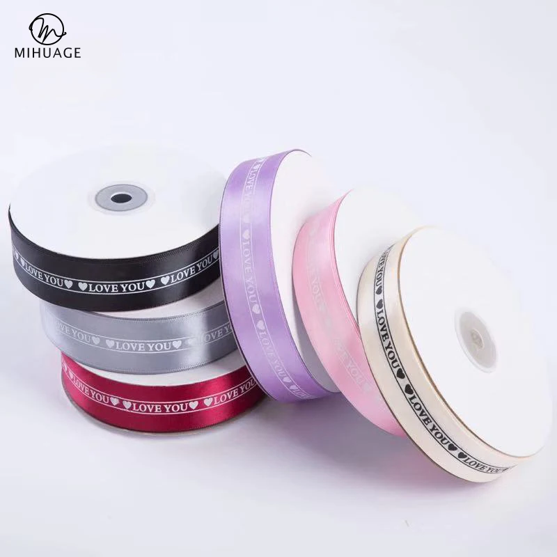 MiHuaGe 1Pcs 2.5cmx50code Ribbon Love Letter Polyester Flower Gift Wrapping Ribbon Wedding Festival Decoration Fashion Ribbon
MiHuaGe 1Pcs 2.5cmx50code Ribbon Love Letter Polyester Flower Gift Wrapping Ribbon Wedding Festival Decoration Fashion Ribbon