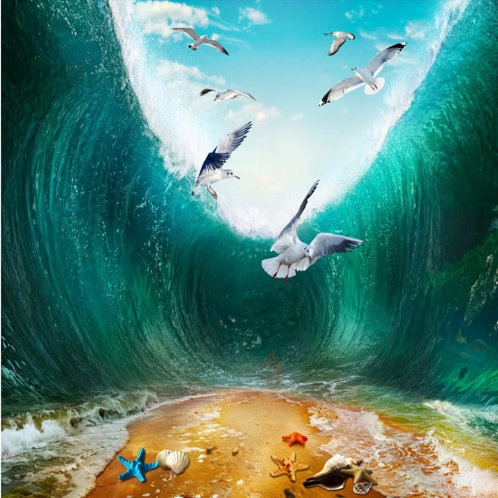 Free Shipping Shockwave Seabirds Beach Toilet Bedroom office study non-slip self-adhesive floor wallpaper mural
Free Shipping Shockwave Seabirds Beach Toilet Bedroom office study non-slip self-adhesive floor wallpaper mural