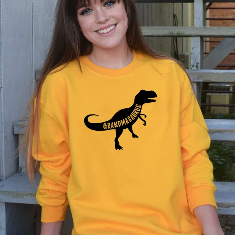 Grandmasaurus Sweatshirts Womens Pullover Sweatshirt Funny Graphic Harajuku Sweatshirt Letter Print Woman Sweatshirts Drop Ship
Grandmasaurus Sweatshirts Womens Pullover Sweatshirt Funny Graphic Harajuku Sweatshirt Letter Print Woman Sweatshirts Drop Ship