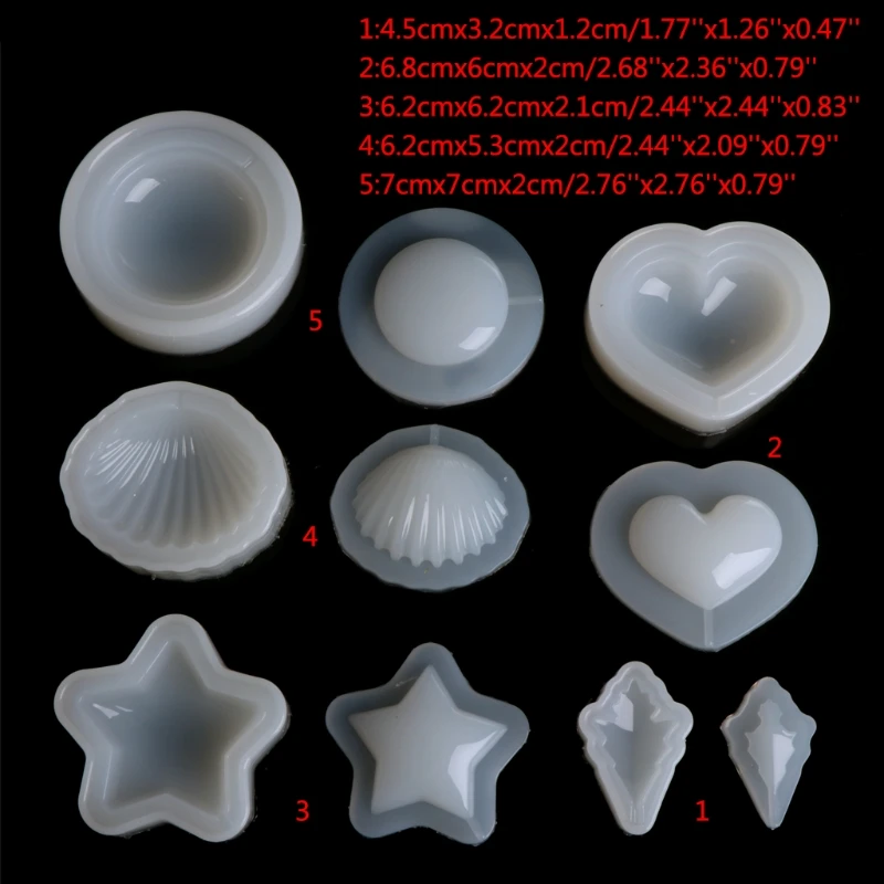 JAVRICK DIY Clear Silicone Mold Making Jewelry Pendant Resin Casting Mould Craft Tool New
JAVRICK DIY Clear Silicone Mold Making Jewelry Pendant Resin Casting Mould Craft Tool New