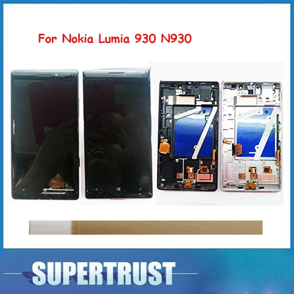 1PC/Lot 5inch For Nokia Lumia 930 N930 With Frame LCD Display+Touch Screen Digitizer Assembly Black Color with tape&tools
1PC/Lot 5inch For Nokia Lumia 930 N930 With Frame LCD Display+Touch Screen Digitizer Assembly Black Color with tape&tools