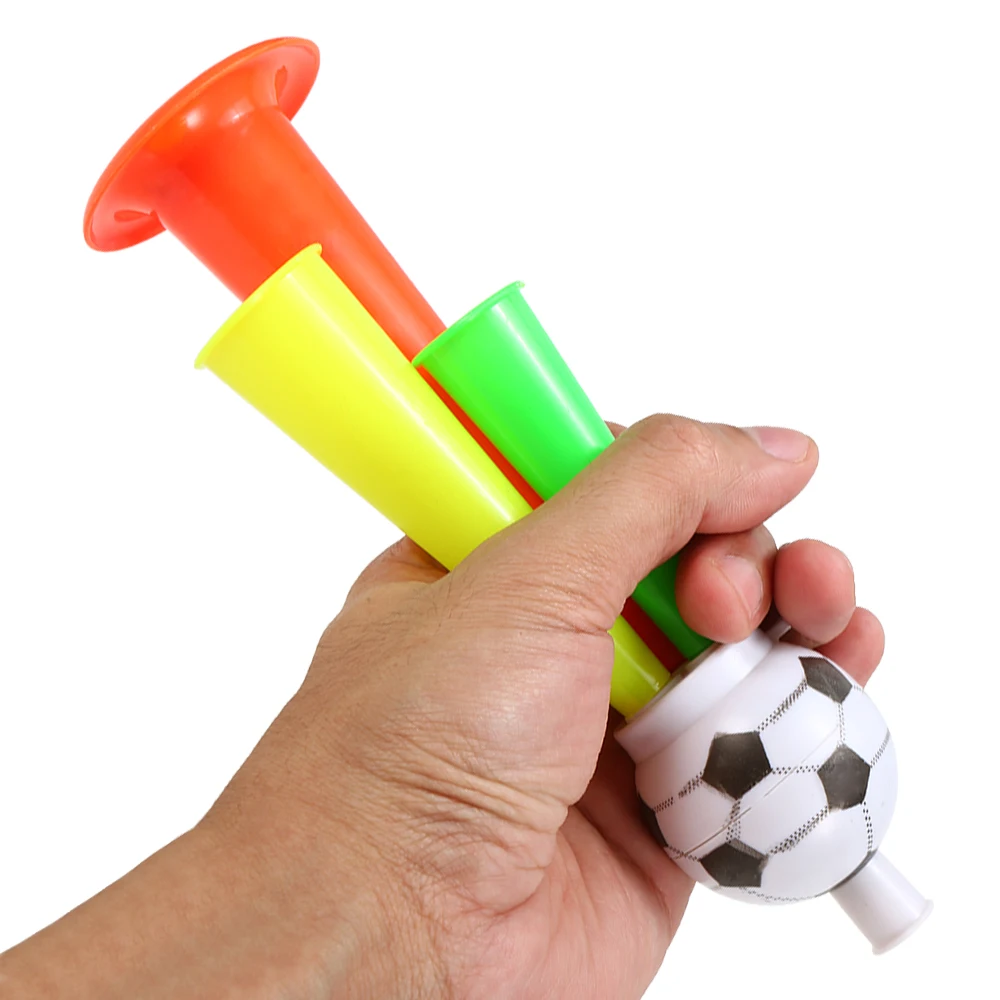 Soccer Fans Trumpet Fan Cheer Bugle Football Sports Game Toy Horn Random Color Plastic Horn Toy Outdoor Camping
Soccer Fans Trumpet Fan Cheer Bugle Football Sports Game Toy Horn Random Color Plastic Horn Toy Outdoor Camping