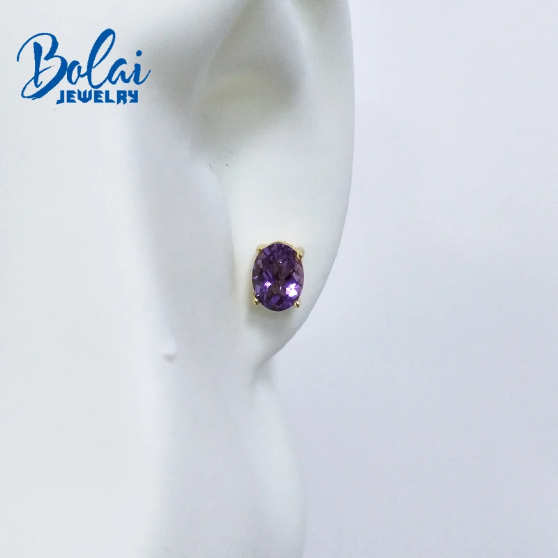 Bolaijewelry,simple earrings Natural citrine and amethyst gemstone 925 yellow sterling silver fine jewelry for women gift box
Bolaijewelry,simple earrings Natural citrine and amethyst gemstone 925 yellow sterling silver fine jewelry for women gift box