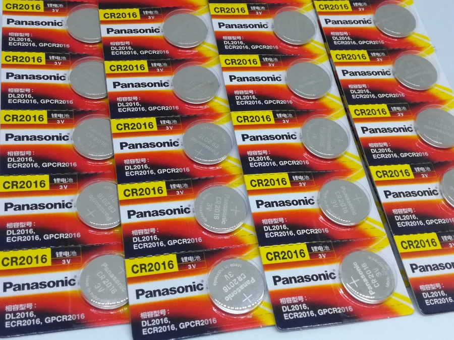30pcs/lot New Original Battery For Panasonic CR2016 3V Button Cell Coin Batteries For Watch Computer CR 2016
30pcs/lot New Original Battery For Panasonic CR2016 3V Button Cell Coin Batteries For Watch Computer CR 2016