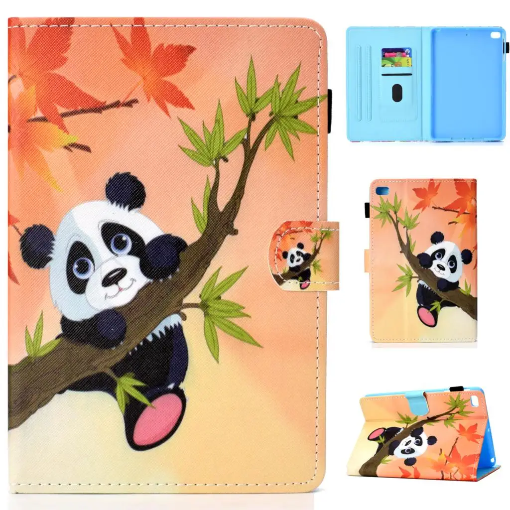 Чехол для Apple iPad Mini 1 2 3 4 симпатичный мультяшный чехол подставка из искусственной