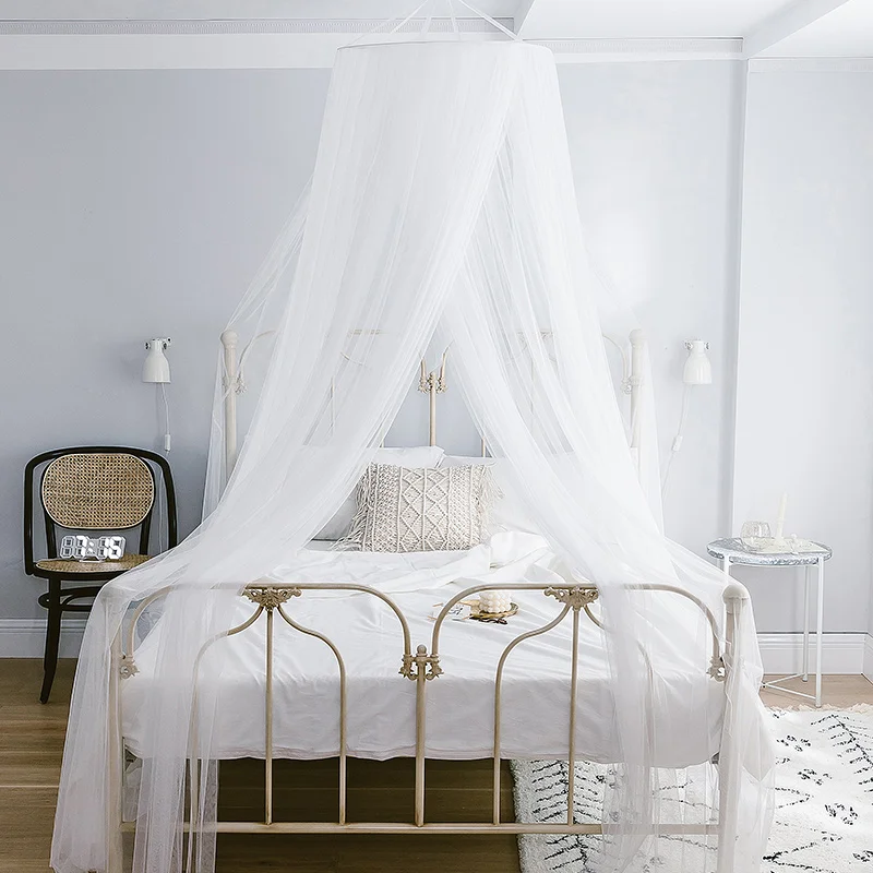 Romantic Hung Dome Mosquito Net Princess Insect Bed Canopy Netting gray pink,green white Lace Round Mosquito Nets Curtain For Be
Romantic Hung Dome Mosquito Net Princess Insect Bed Canopy Netting gray pink,green white Lace Round Mosquito Nets Curtain For Be