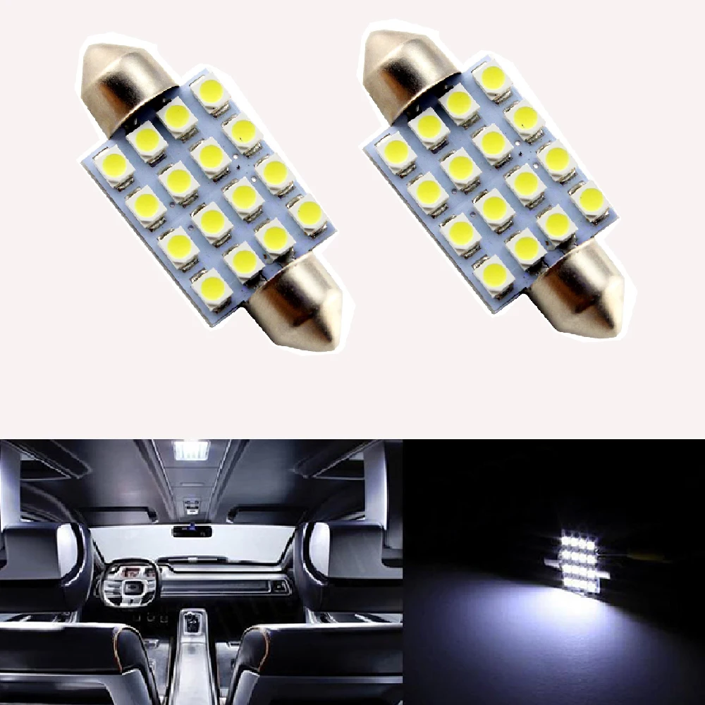 YSY 100pcs C5W 31mm 36mm 39mm 41mm Festoon 16SMD 1210/3528 LED 16 smd LED Interior Reading Lights 16 Leds Car Festoon Dome Light
YSY 100pcs C5W 31mm 36mm 39mm 41mm Festoon 16SMD 1210/3528 LED 16 smd LED Interior Reading Lights 16 Leds Car Festoon Dome Light