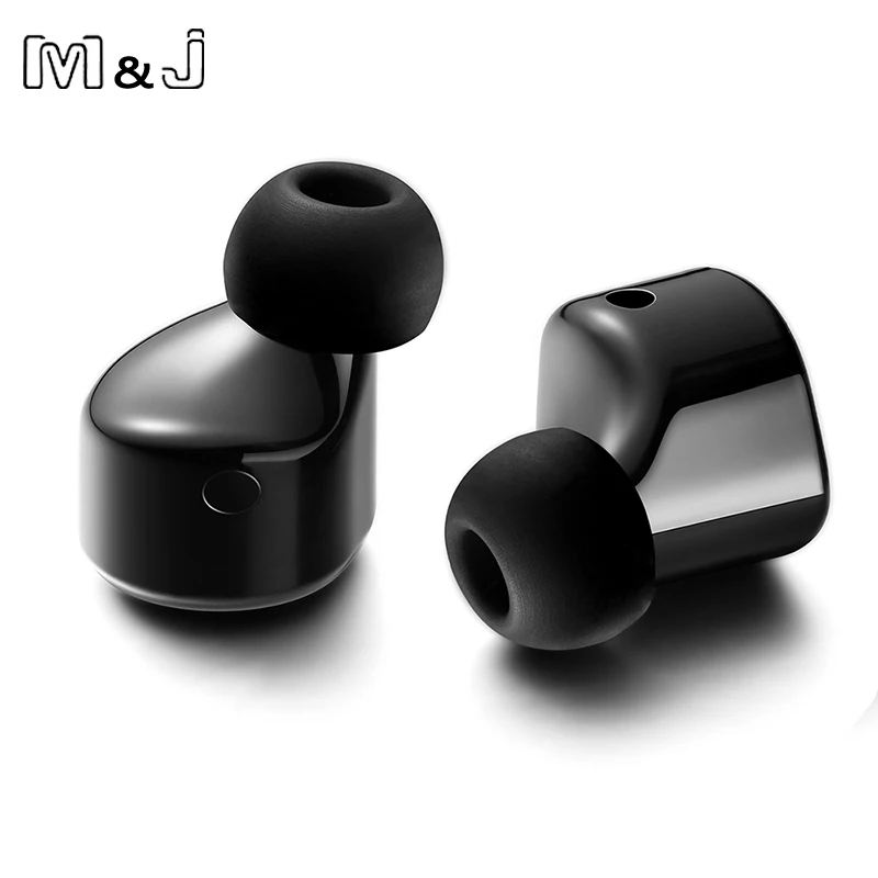 M & J T1 2 предмета Bluetooth наушники True Wireless Stereo Headset поддержка вкладыши TWS с умный