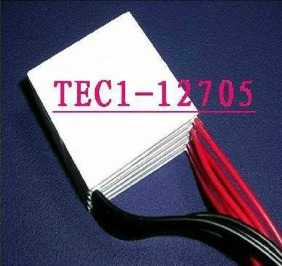 TEC1-12705 40mmx40mm Thermoelectric Cooler TEC Peltier Thermo Cooling Generators
TEC1-12705 40mmx40mm Thermoelectric Cooler TEC Peltier Thermo Cooling Generators