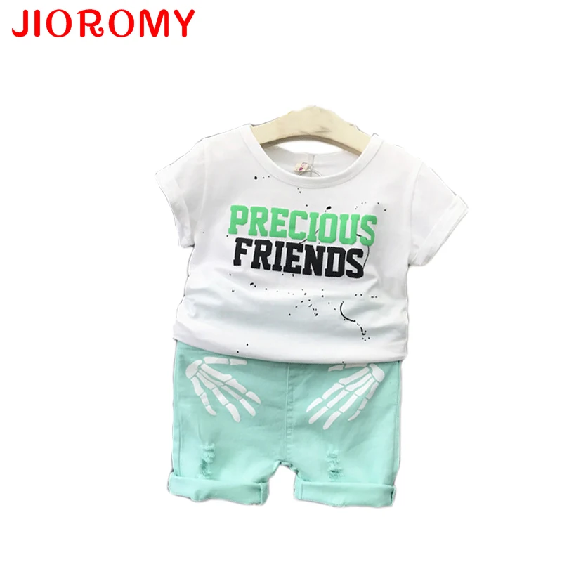 New Arrival Boys 2019 Summer Suit Short Sleeve T-shirt + Pants 2pcs/set Fashion Street Shooting Style Leisure Cool Kids Clothes
New Arrival Boys 2019 Summer Suit Short Sleeve T-shirt + Pants 2pcs/set Fashion Street Shooting Style Leisure Cool Kids Clothes