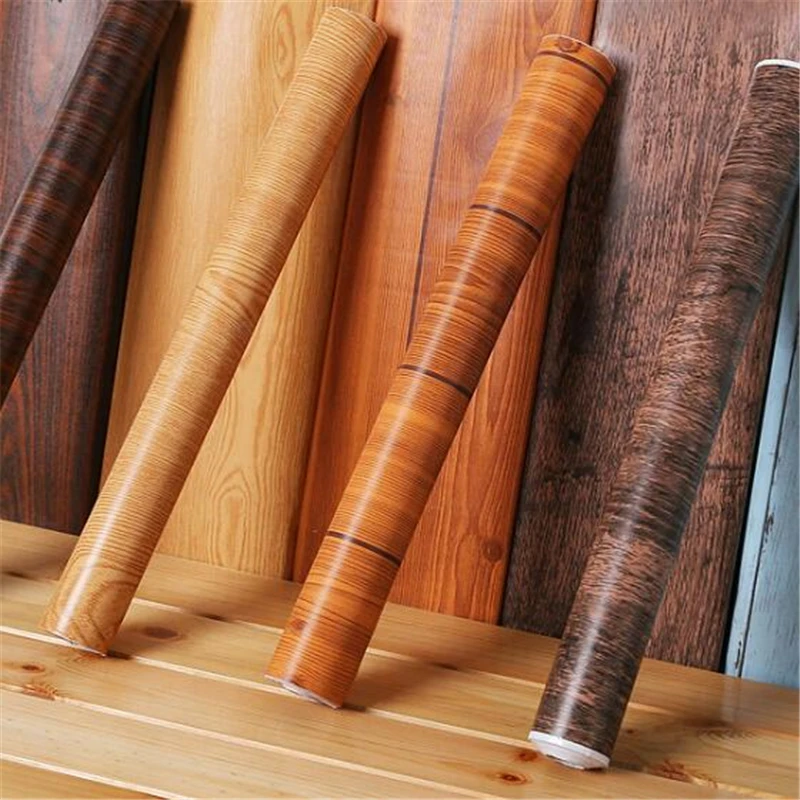 beibehang Self-adhesive wood grain furniture sticker wallpaper waterproof PVC imitation wood bedroom background renovation
beibehang Self-adhesive wood grain furniture sticker wallpaper waterproof PVC imitation wood bedroom background renovation
