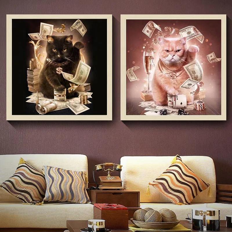 Diamond Embroidery ! Cat Cash Pattern DIY 5D Diamond Painting Needlework Cross Stitch Full Drill Rhinestones Lucky Painting Gift
Diamond Embroidery ! Cat Cash Pattern DIY 5D Diamond Painting Needlework Cross Stitch Full Drill Rhinestones Lucky Painting Gift
