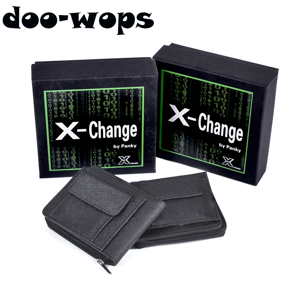 X-Change Wallet (Pair Set) Magic Tricks Vanishing Production Transposition Magia Close Up Illusions Gimmick Prop Accessories Fun
X-Change Wallet (Pair Set) Magic Tricks Vanishing Production Transposition Magia Close Up Illusions Gimmick Prop Accessories Fun