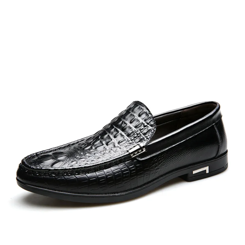 CuddlyIIPanda Men Fashion Loafers Genuine Leather Casual Driving Shoes Male Slip on Casual Crocodile Pattern Breathable Shoes
CuddlyIIPanda Men Fashion Loafers Genuine Leather Casual Driving Shoes Male Slip on Casual Crocodile Pattern Breathable Shoes