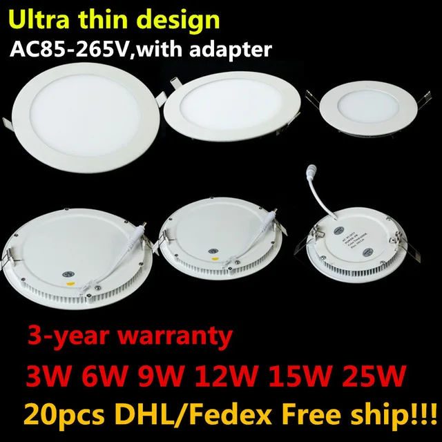 Lowest Price! Dimmable LED Ceiling Panel Light Recessed LED Downlight 85-265V Brightness adjust LED Indoor Lighting lamp
Lowest Price! Dimmable LED Ceiling Panel Light Recessed LED Downlight 85-265V Brightness adjust LED Indoor Lighting lamp
