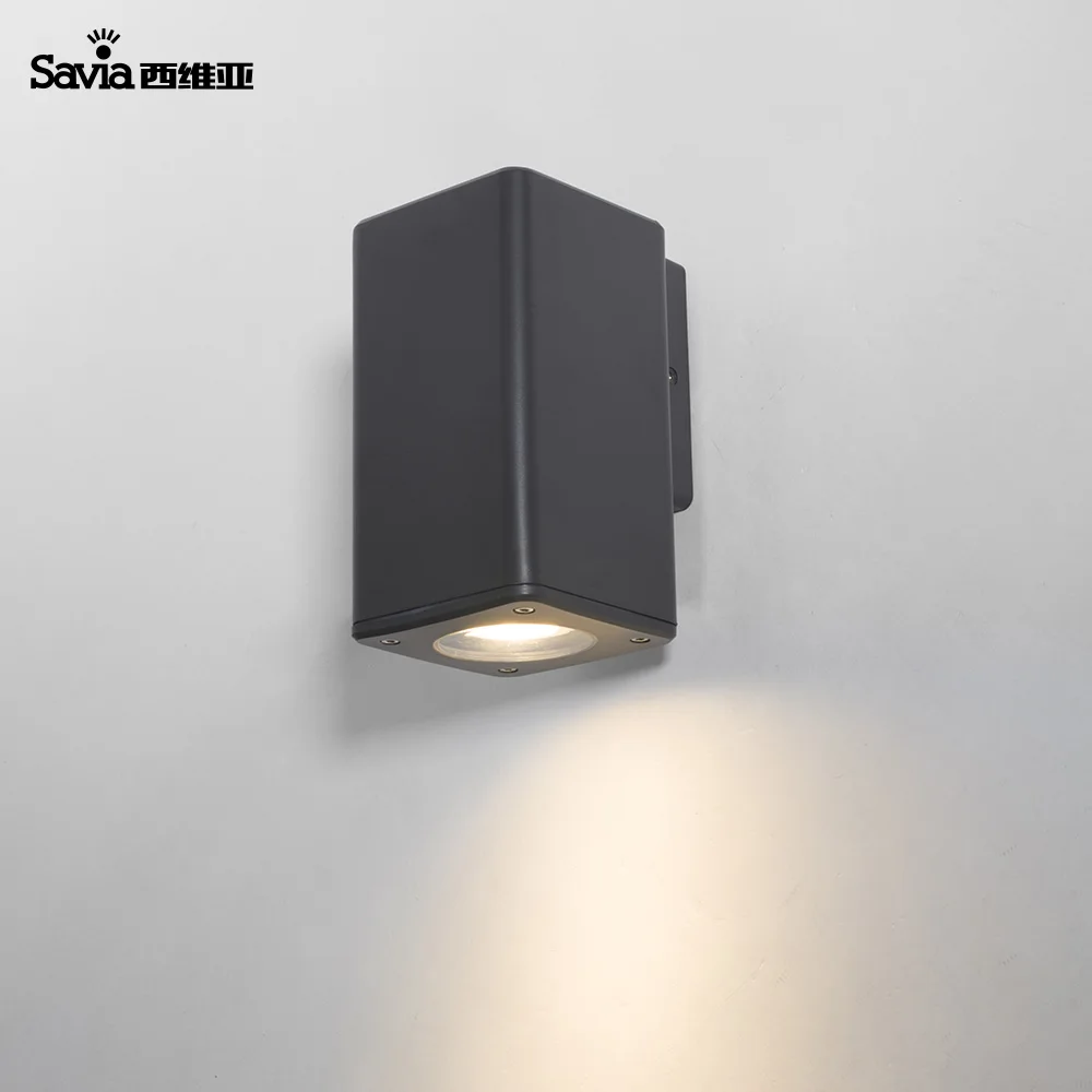 Savia waterproof wall lamp LED GU10 Max. 10W Plastic indoor outdoor lighting IP44 garden lamp balcony Porch light
Savia waterproof wall lamp LED GU10 Max. 10W Plastic indoor outdoor lighting IP44 garden lamp balcony Porch light