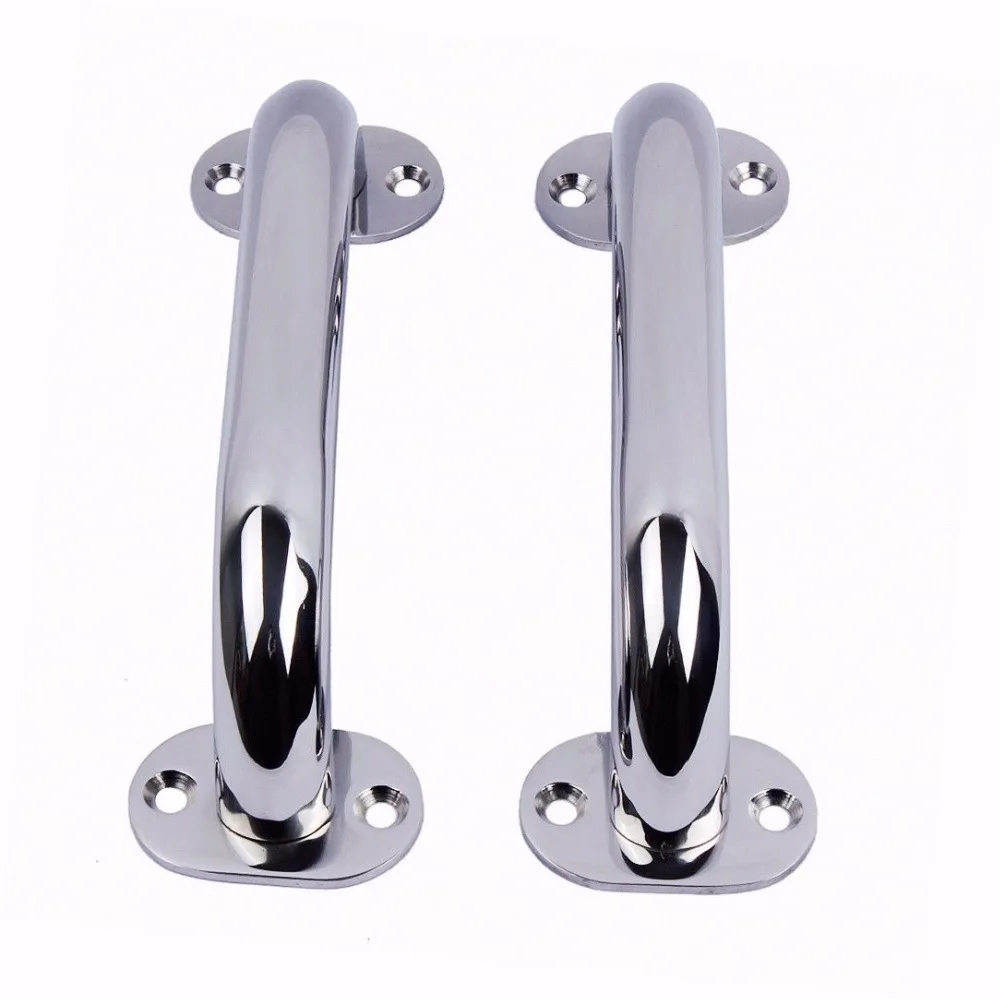 2X Boat Stainless Steel Handrail 9" Round Grab Handle Polished Marine Yacht / RV
2X Boat Stainless Steel Handrail 9" Round Grab Handle Polished Marine Yacht / RV