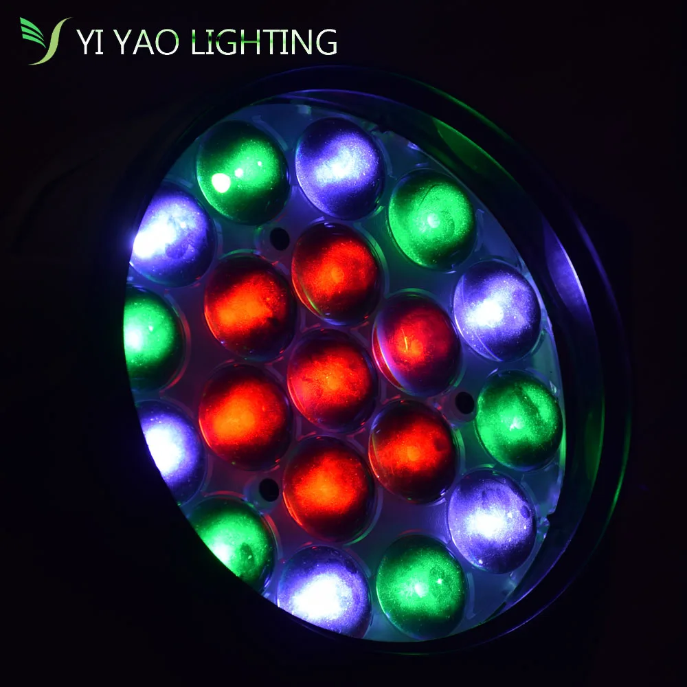 Led Moving Head Beam Spot Lighting RGBW 19x15W Beam Led Dmx Perfect for Mobile DJ Party Nightclub