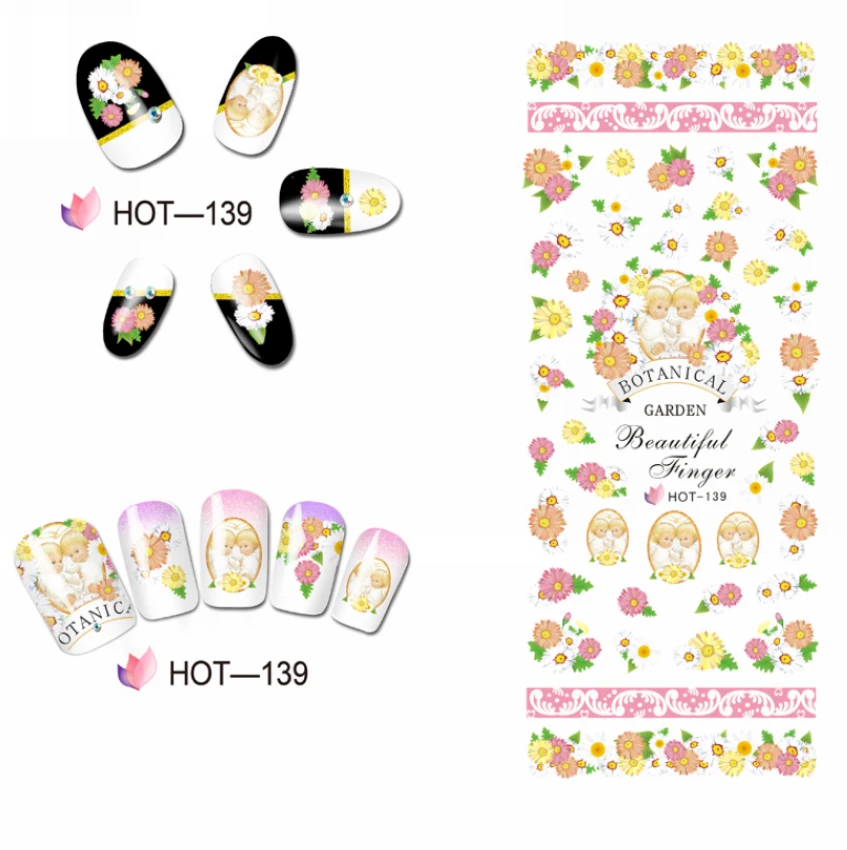 UPRETTEGO NAIL ART BEAUTY WATER DECAL SLIDER NAIL STICKER TRIPLE COLORS ANGEL FLOWER ROSEMARY BABY HOT139-144
UPRETTEGO NAIL ART BEAUTY WATER DECAL SLIDER NAIL STICKER TRIPLE COLORS ANGEL FLOWER ROSEMARY BABY HOT139-144