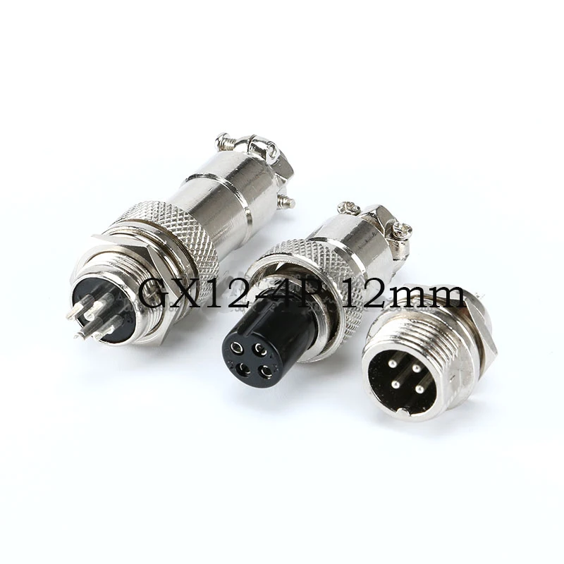 Free shipping 10pc GX12-4P 12mm RS765 Socket+Plug Aviation plug interface 4 Core Wire Panel Connector kit 4p
Free shipping 10pc GX12-4P 12mm RS765 Socket+Plug Aviation plug interface 4 Core Wire Panel Connector kit 4p