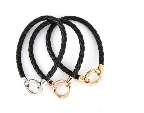 New Arrival My Coin 20cm Single round Leather Warp Black Weave Bracelet Bangle for Coin Pendant Necklace 10pcs/lot
New Arrival My Coin 20cm Single round Leather Warp Black Weave Bracelet Bangle for Coin Pendant Necklace 10pcs/lot
