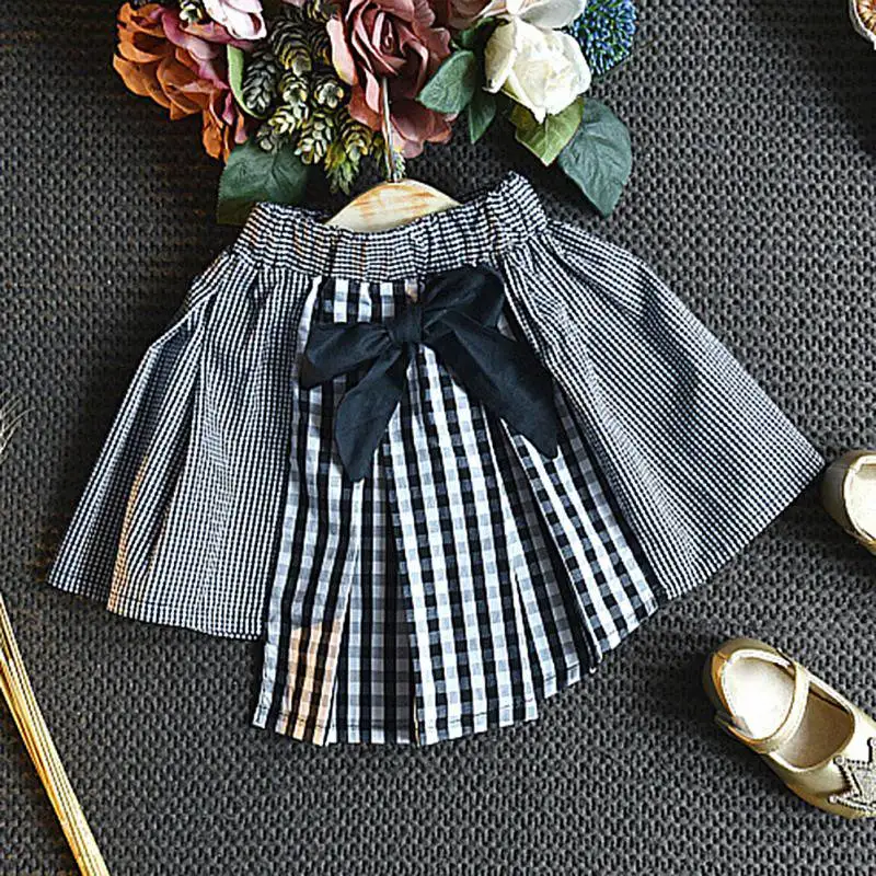 2019 Hot Sale Toddler Baby Girls Letter Print Short Sleeve T-shirt Tops Bow Skirts Outfits Baby Clothes 2Pcs
2019 Hot Sale Toddler Baby Girls Letter Print Short Sleeve T-shirt Tops Bow Skirts Outfits Baby Clothes 2Pcs