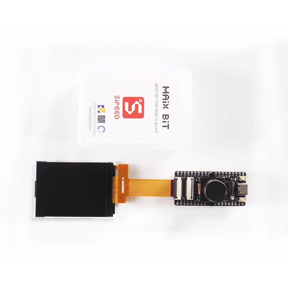 LUSYA Sipeed MAIX Bit AI Development Board For Straight Breadboard With Camera +Screen K210 M12 T0652
LUSYA Sipeed MAIX Bit AI Development Board For Straight Breadboard With Camera +Screen K210 M12 T0652