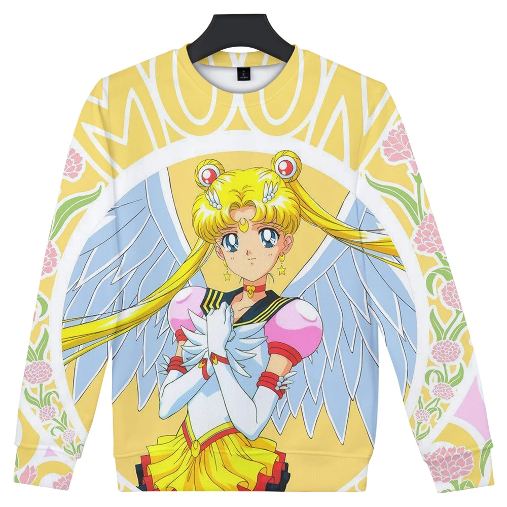 Sailor Moon 3D Printed Kpop O-Neck Sweatshirts Women/Men Fashion Long Sleeve Sweatshirt 2019 Hot Sale Streetwear Clothes
Sailor Moon 3D Printed Kpop O-Neck Sweatshirts Women/Men Fashion Long Sleeve Sweatshirt 2019 Hot Sale Streetwear Clothes