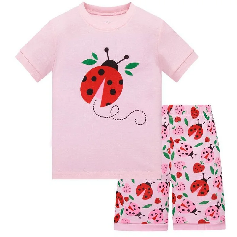 New Arrived Childrens Clothing Girls Cartoon Short-Sleeve Set Summer Lounge Children Pajamas Set Baby Girls Set Sleep Wear
New Arrived Childrens Clothing Girls Cartoon Short-Sleeve Set Summer Lounge Children Pajamas Set Baby Girls Set Sleep Wear