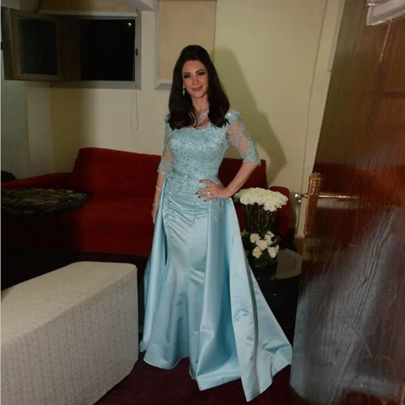 2019 Vintage Mother of the Bride Dresses Elegant Half Sleeve Satin Appliques Beading Evening Dresses Mother Gown
2019 Vintage Mother of the Bride Dresses Elegant Half Sleeve Satin Appliques Beading Evening Dresses Mother Gown