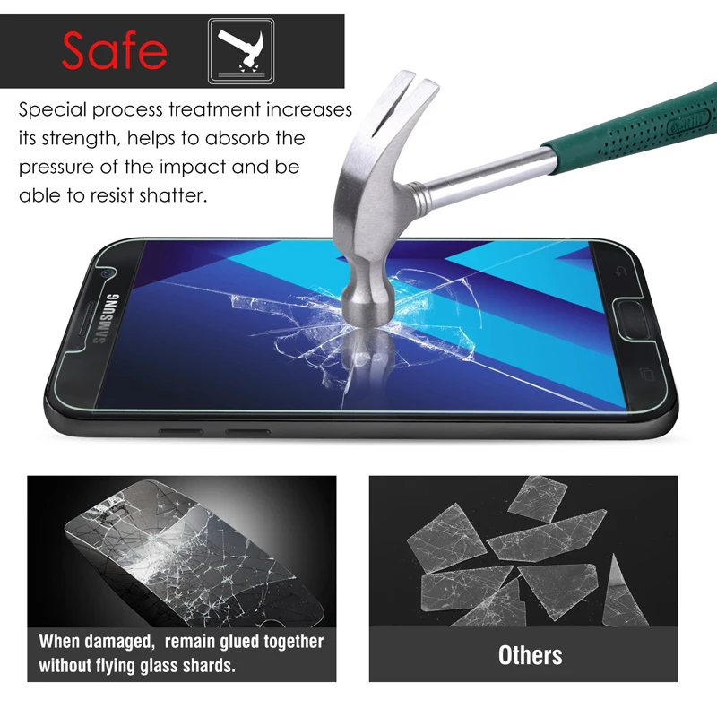 Премиум 9H Защита экрана для Samsung Galaxy S2 S3 S4 S5 S6 Mini Note 3 4 5 NEO защитная пленка из