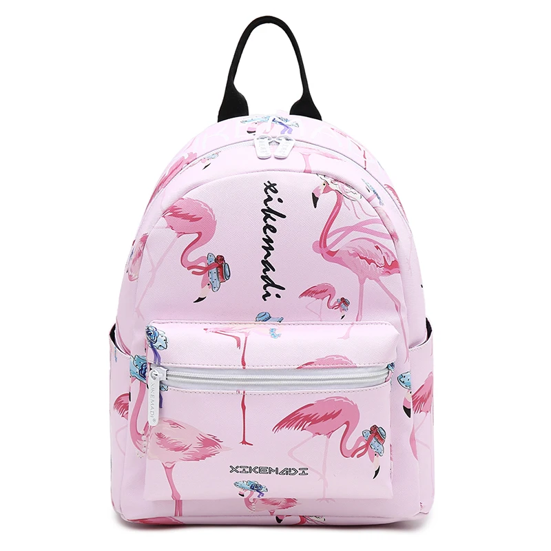 Backpack Women School Bag for Teenage Girls Large Capacity Mochilla Leisure Travel BackBag Female PU Bagpack Flamingo 3D Printed
Backpack Women School Bag for Teenage Girls Large Capacity Mochilla Leisure Travel BackBag Female PU Bagpack Flamingo 3D Printed