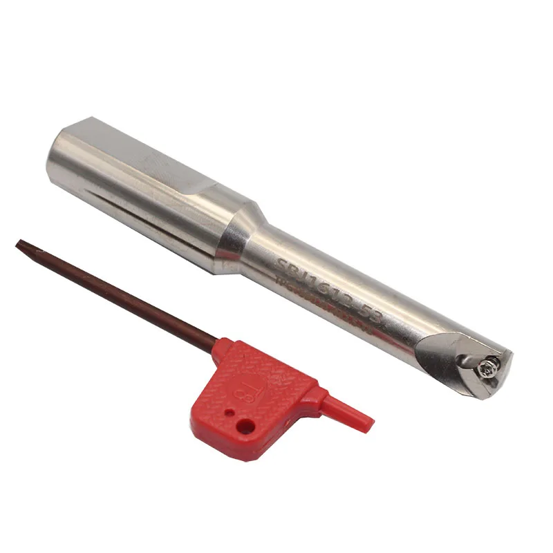 1 шт. SBJ1612-53 продукция компании Precision Boring heads Расточная штанга конфигурация вставляется в TPGH0902 ** L и винт MS M2.5 * 6 гаечный ключ T8
1 шт. SBJ1612-53 продукция компании Precision Boring heads Расточная штанга конфигурация вставляется в TPGH0902 ** L и винт MS M2.5 * 6 гаечный ключ T8