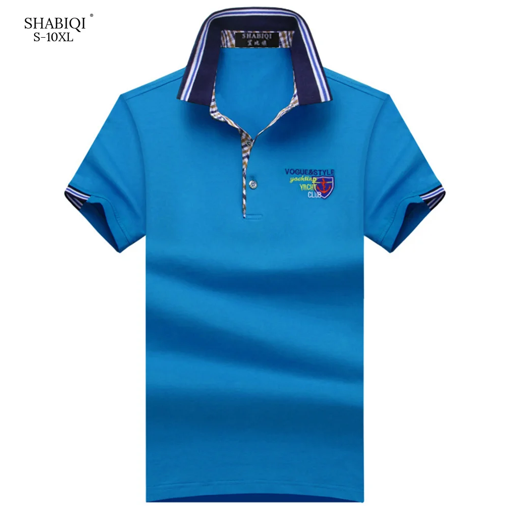 SHABIQI New 2021 Brand Men Polo Shirt Men Short Sleeve Cotton&Breathable Shirt Embroidery Shield Polo Shirt Plus Size S-10XL
SHABIQI New 2021 Brand Men Polo Shirt Men Short Sleeve Cotton&Breathable Shirt Embroidery Shield Polo Shirt Plus Size S-10XL