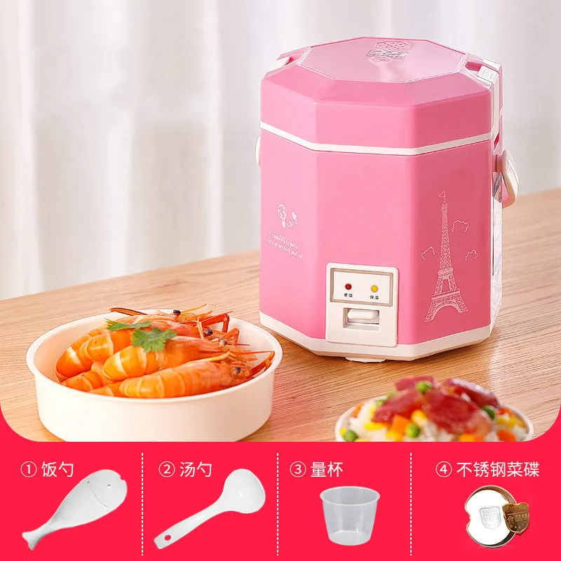 1.2L mini rice cooker small 2 layers Steamer Multifunction cooking Pot Electric insulation heating cooker 1-2 people EU US
1.2L mini rice cooker small 2 layers Steamer Multifunction cooking Pot Electric insulation heating cooker 1-2 people EU US