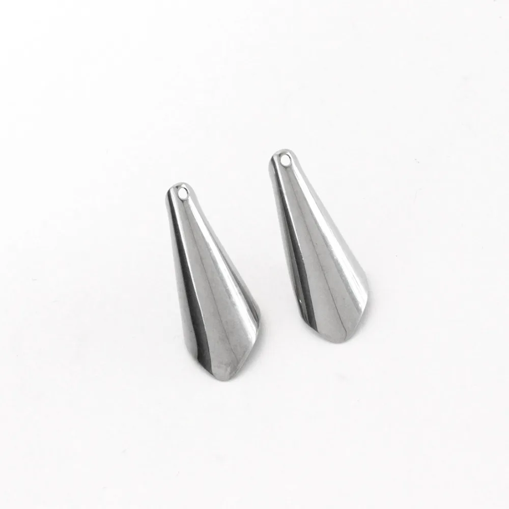 LOULEUR 10pcs/lot 11x28mm Stainless Steel Metal Stamping Blanks Charms for Dangle Earrings Diy Jewelry Making Findings
LOULEUR 10pcs/lot 11x28mm Stainless Steel Metal Stamping Blanks Charms for Dangle Earrings Diy Jewelry Making Findings