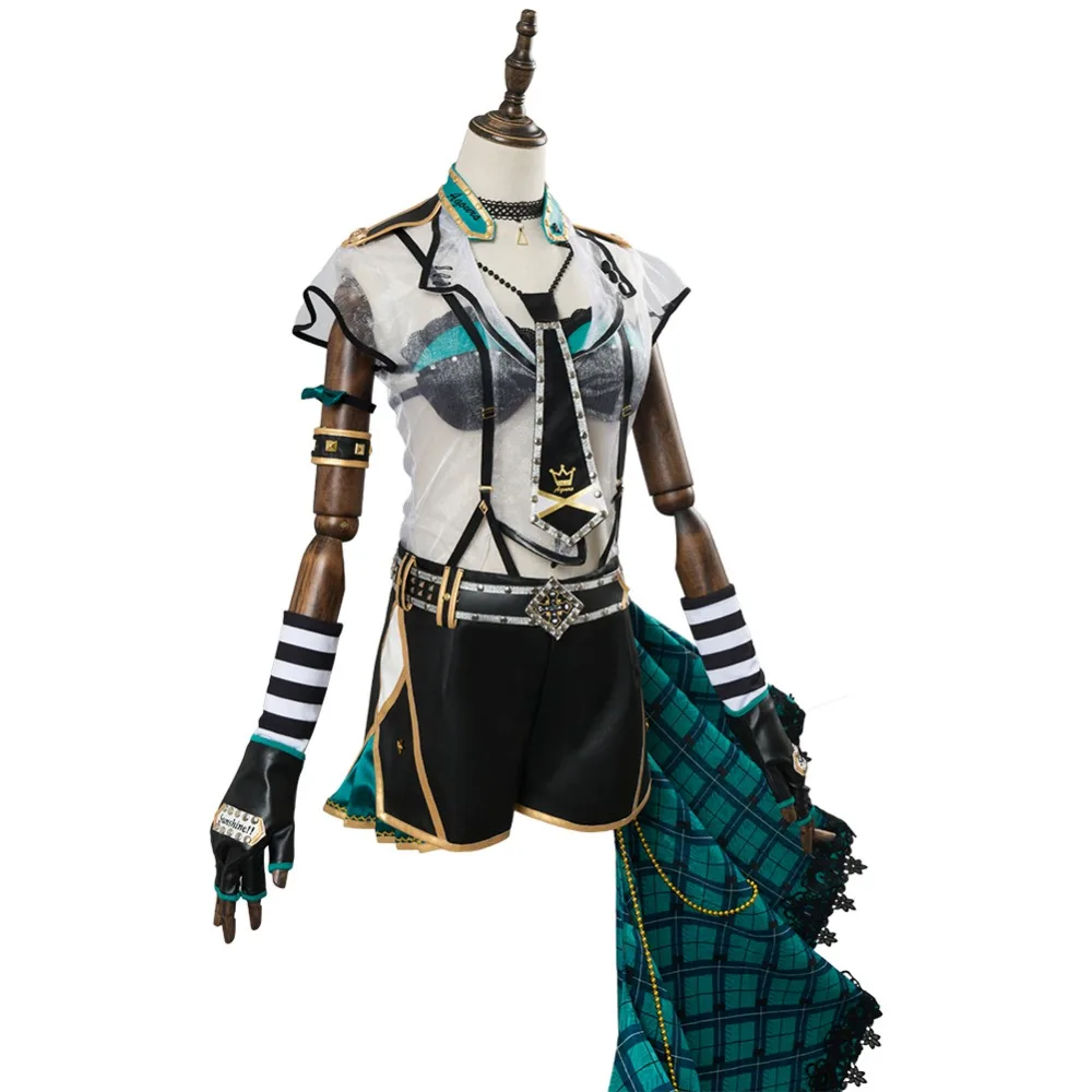 Anime Lovelive! Love Live! Sunshine!! Kanan Matsuura Cosplay Costume Punk Rock Outfit Halloween Carnival Costumes Full Set
Anime Lovelive! Love Live! Sunshine!! Kanan Matsuura Cosplay Costume Punk Rock Outfit Halloween Carnival Costumes Full Set