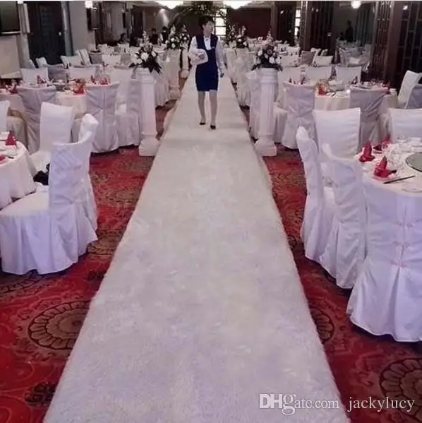 New Arrival 2m Wide X 10 m/rol White Plush Wedding Carpet Aisle Runner For Holiday Party Decorations Supplies Free Shipping
New Arrival 2m Wide X 10 m/rol White Plush Wedding Carpet Aisle Runner For Holiday Party Decorations Supplies Free Shipping