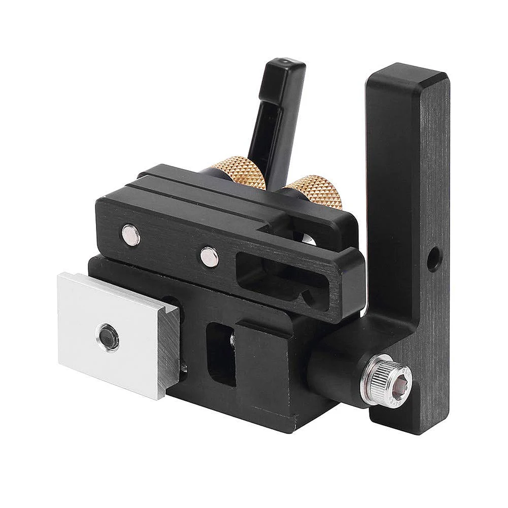 Miter Flip Track Stop DIY Woodworking Tools With Adjustable Scale for T-Track T-Slot
Miter Flip Track Stop DIY Woodworking Tools With Adjustable Scale for T-Track T-Slot