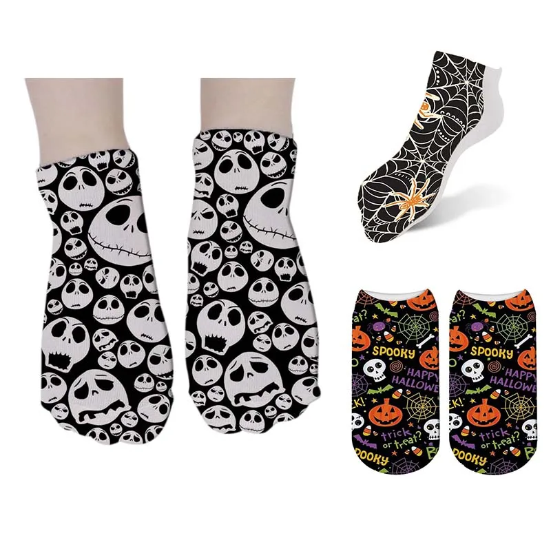 Women's Cotton Printed Skull Short Socks Women Low Ankle Funny Socks Casual Female Harajuku Printing Socks Meias Hot 7S-ZAS08
Women's Cotton Printed Skull Short Socks Women Low Ankle Funny Socks Casual Female Harajuku Printing Socks Meias Hot 7S-ZAS08