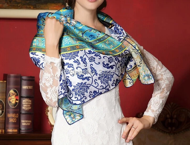 100% satin silk square scarf 110x110cm viscose shawl scarves for women spring brown butterfly elegant pashmina china style wrap
100% satin silk square scarf 110x110cm viscose shawl scarves for women spring brown butterfly elegant pashmina china style wrap