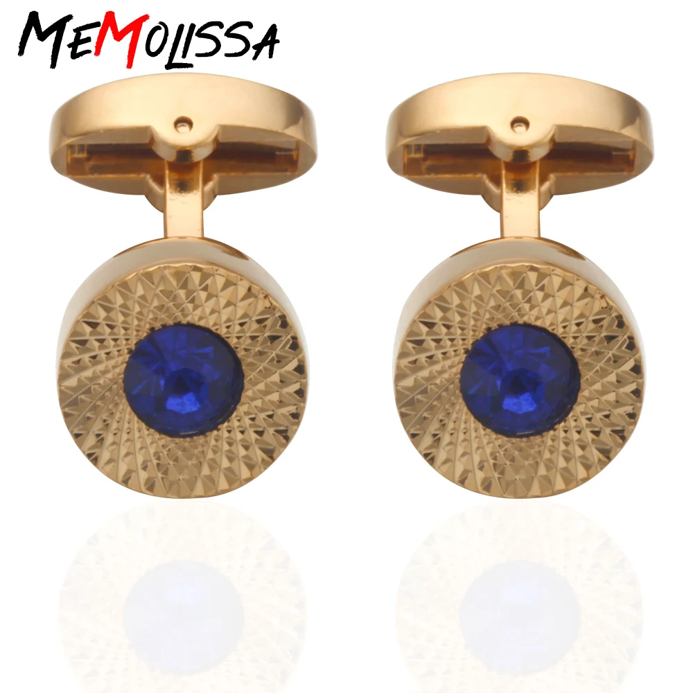 MeMolissa Bright Cross Cutting Blue Crystal Sunflower French Cufflinks Gold Color Cuff Links for mens gemelos bouton manchette
MeMolissa Bright Cross Cutting Blue Crystal Sunflower French Cufflinks Gold Color Cuff Links for mens gemelos bouton manchette