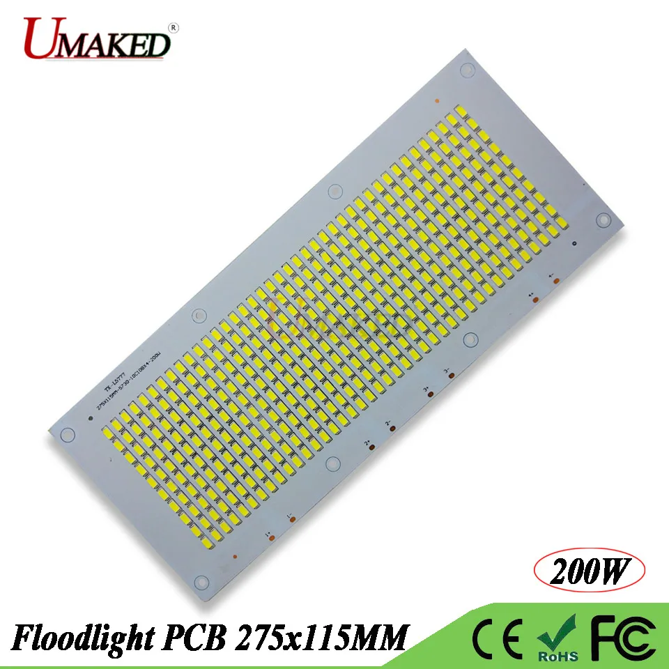 Full watt 200W SMD 5730 LED PCB Floodlight lamp plate 20000lm DC20-39V 1500mA SMD COB aluminum plate base for Spotlight Lamp DIY
Full watt 200W SMD 5730 LED PCB Floodlight lamp plate 20000lm DC20-39V 1500mA SMD COB aluminum plate base for Spotlight Lamp DIY