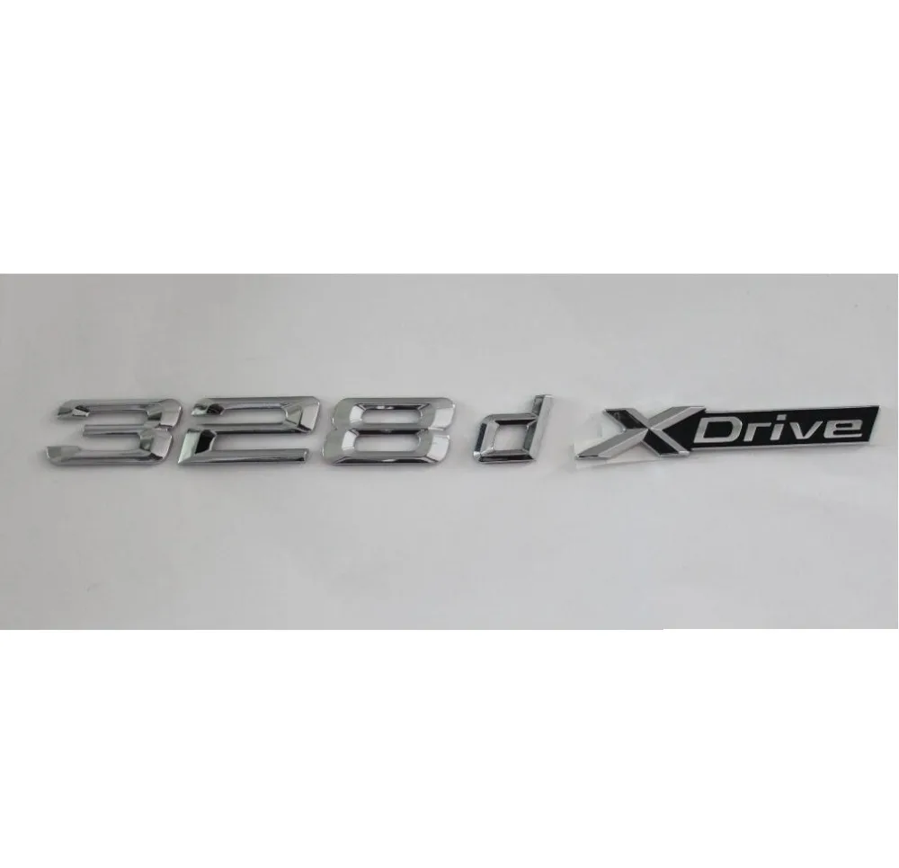 Chrome Shiny Silver ABS Number Letters Word Letter Car Trunk Badge Emblem Emblems Decal Sticker for BMW 3 Series 328d XDrive
Chrome Shiny Silver ABS Number Letters Word Letter Car Trunk Badge Emblem Emblems Decal Sticker for BMW 3 Series 328d XDrive